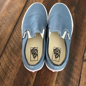 Vans Classic Slip Ons Navy mens 7/womens 8.5